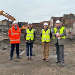 Work underway to create new car park and space in Bishop Auckland