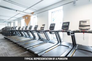 Photo: typical representation of a PureGym, by James McCauley.