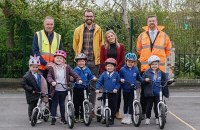 Bike sessions promote joy and confidence for children.